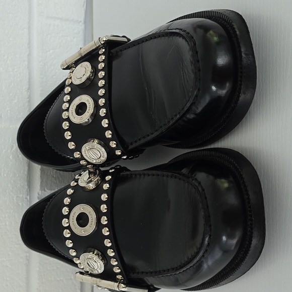 Burberry Black Marita Loafers Size 42 - Picture 6 of 17